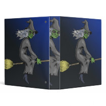 Intergalactic Witch 3 Ring Binders