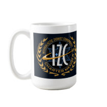 Intergalactic Zionist Conspiracy Mug - blue mugs