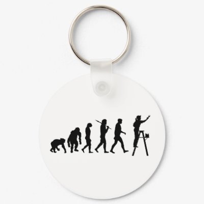 Interior decorator painter DIY hobbyist Key Chains by Funkart