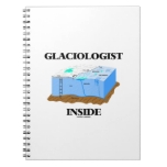 Interior del Glaciologist (glaciar) Cuadernos