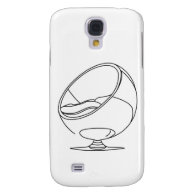 Interior design- egg chair samsung galaxy s4 covers