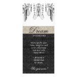 Interior Design Rack Card Chandelier Beige Black