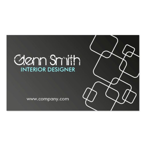 Interior Designer - Business Cards (front side)