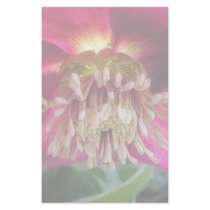 Interior Of A Delicate Spring Hellebore Flower Custom Stationery