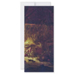 Interior Of A Farmhouse By Ostade Isaac Van (Best Full Color Rack Card