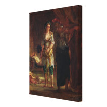 Interior of a Harem in Oran, c.1847 canvas prints