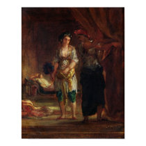 Interior of a Harem in Oran, c.1847 posters