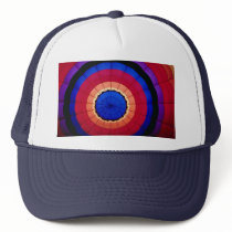 Interior of a hot air balloon trucker hat