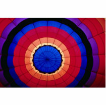 Interior of a hot air balloon acrylic cut out