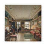 Interior of a Manor House, 1830s magnets
