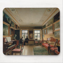 Interior of a Manor House, 1830s Mousepad