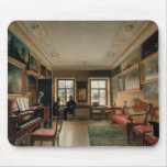 Interior of a Manor House, 1830s Mousepad
