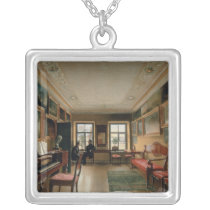Interior of a Manor House, 1830s Custom Necklace