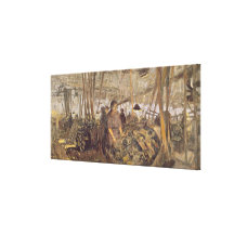 Interior of a Munitions Factory Canvas Prints