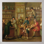Interior of a Pharmacy Print