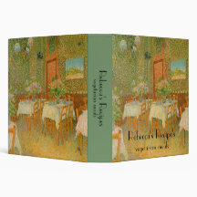 Interior of a Restaurant by Vincent van Gogh Binders