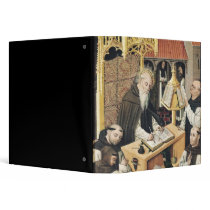 Interior of a Scriptorium, School of Segovia 3 Ring Binders
