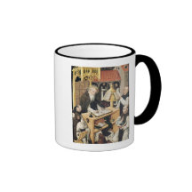 Interior of a Scriptorium, School of Segovia Coffee Mugs