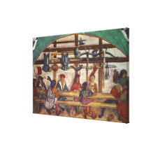 Interior of an Inn Stretched Canvas Prints