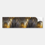 Interior Of Beautiful Cathedral Bumper Stickers