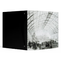Interior of Charing Cross station Binders