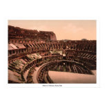 Interior of Coliseum, Rome, Italy
