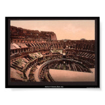 Interior of Coliseum, Rome, Italy posters by eyecandy Interior of Coliseum, Rome, Italy posters