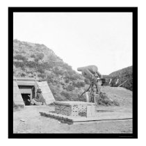 Interior of Confederate Fort Darling 1865 posters
