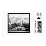 Interior of Fort Sumter at Charleston Harbor 1865 postage