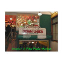 Interior of Pike Place Market Seattle, WA Postcard postcard