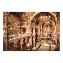 Interior of St. Mark's, Venice, Italy posters by eyecandy Interior of St. Mark's, Venice, Italy posters