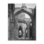 Interior of St. Mathieu France ~ 1856 Post Card