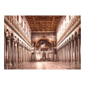 Interior of St. Paul's, Rome, Italy posters by eyecandy Interior of St. Paul's, Rome, Italy posters