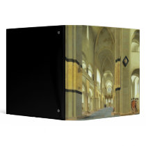 Interior of the Marienkirche in Utrecht, 1638 Vinyl Binder