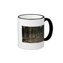 Interior of the 'Salle des Imprimes', 1868 Coffee Mug