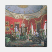 Interior of the Winter Palace Fridge Magnet