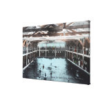 Interior View of Nerides Salt Water Baths Gallery Wrapped Canvas