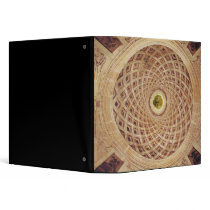 Interior view of the cupola in the chapel vinyl binder