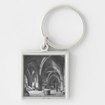 Interior view of the entrance room key chain