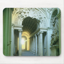 Interior with view of the staircase mouse pads