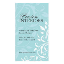 Interiors Business Card