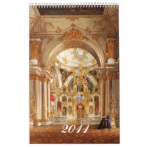 Interiors of Winter Palace Calendar (vertical)