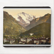 Interlaken, and the Jungfrau, Bernese Oberland, Sw Mouse Pad