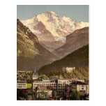 Interlaken, hoteles, Bernese Oberland, Suiza Postales