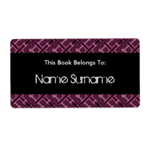 Interlock, bookplates or shipping labels