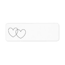 "Interlocking Hearts"  Labels