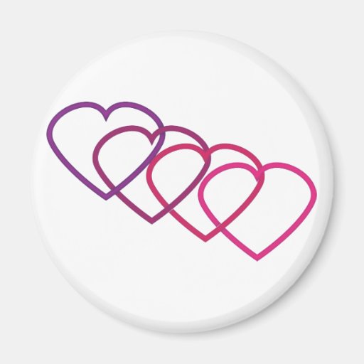 interlocking hearts Zazzle