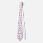 Interlocking hearts tie