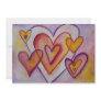 Interlocking Love Hearts Invites or Invitations
