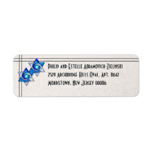 Interlocking Stars 2 (Return Address Labels)